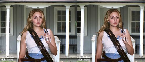 Dolores Abernathy at the farm in 3D